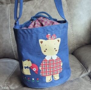 RARE Sanrio Winkipinki Bucket Bag: Vtg. 90s